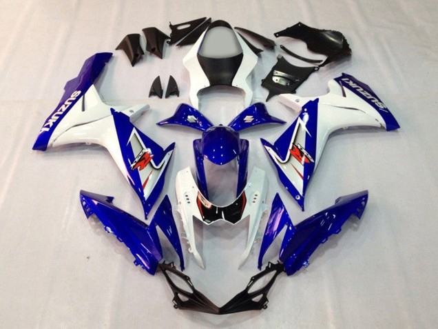 Carenados Moto Suzuki GSXR 600 / GSXR 750 2011-2024 - Azul Blanco Baratos