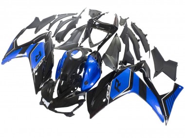 Carenado Moto Yamaha YZF R3/R25 2015-2018 - Azul Negro Brillante Baratos