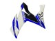 Carenados Moto Yamaha YZF R3/R25 2015-2018 - Blanco Azul Negro Carrera Baratos
