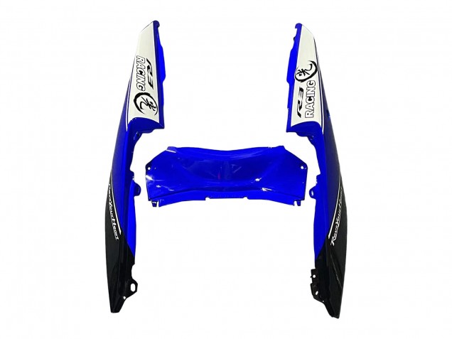 Carenados Moto Yamaha YZF R3/R25 2015-2018 - Blanco Azul Negro Carrera Baratos