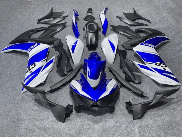 Carenados Moto Yamaha YZF R3/R25 2015-2018 - Blanco Azul Baratos