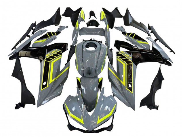 Carenados Moto Yamaha YZF R3/R25 2015-2018 - Nardo Gris Neon Amarillo Negro Baratos