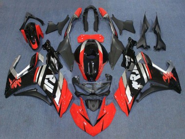 Carenados Moto Yamaha YZF R3/R25 2015-2018 - Rojo Plata Negro Brillante Baratos