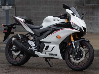 Carenados Moto Yamaha YZF R3/R25 2015-2018 - Blanco Rojo Baratos