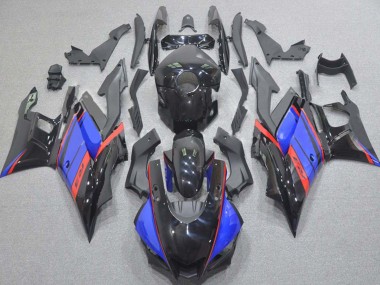 Carenados Moto Yamaha YZF R3/R25 2015-2018 - Azul Rojo Negro Brillante Baratos