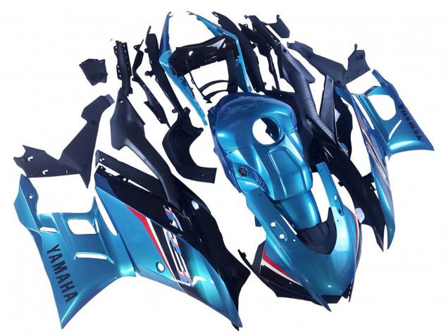 Carenado Moto Yamaha YZF R3/R25 2019-2021 - Azul Negro Baratos