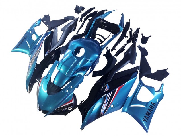 Carenado Moto Yamaha YZF R3/R25 2019-2021 - Azul Negro Baratos