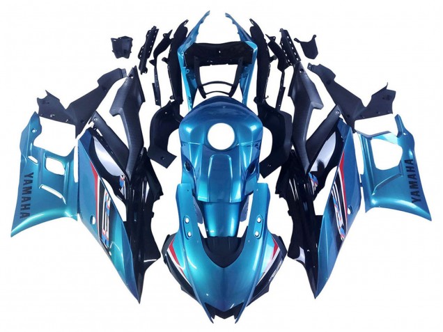 Carenado Moto Yamaha YZF R3/R25 2019-2021 - Azul Negro Baratos