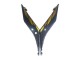 Carenados Moto Yamaha YZF R3/R25 2019-2021 - Oro Negro FibraCarbono Baratos