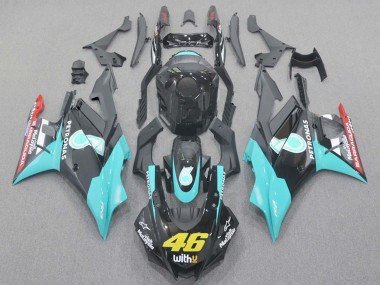 Carenados Moto Yamaha YZF R3/R25 2019-2021 - Azul Claro Rojo Negro Petronas 46 Baratos