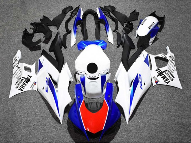 Carenados Moto Yamaha YZF R3/R25 2019-2021 - Blanco Azul Rojo Negro Baratos