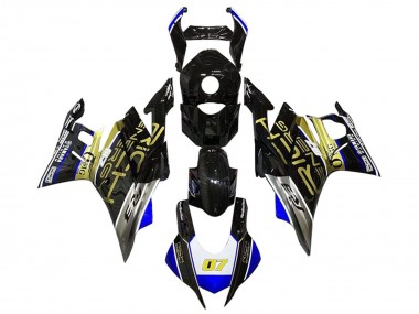 Carenados Moto Yamaha YZF R3/R25 2019-2021 - Blanco Azul Negro Oro Trick Star 07 Baratos