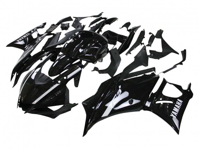 Carenados Moto Yamaha YZF R3/R25 2019-2021 - Negro Brillante Blanco Baratos