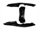 Carenados Moto Yamaha YZF R3/R25 2019-2021 - Negro Brillante Blanco Baratos