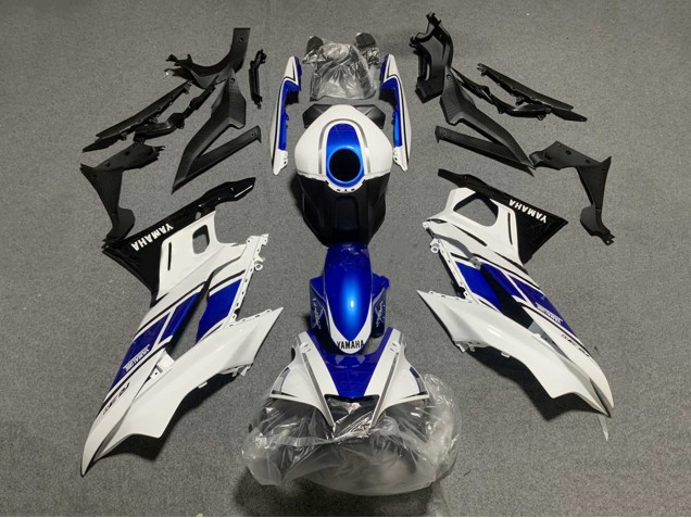 Carenados Moto Yamaha YZF R3/R25 2019-2021 - Blanco Azul Negro Yamalube Baratos