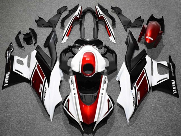 Carenados Moto Yamaha YZF R3/R25 2019-2021 - Blanco Rojo Negro Baratos