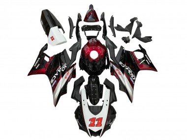 Carenados Moto Yamaha YZF R3/R25 2019-2021 - Blanco Rojo Negro 11 Baratos