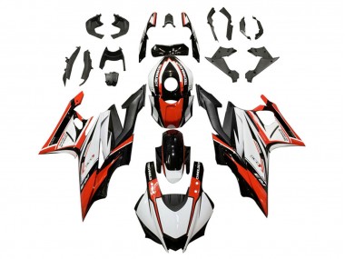 Carenado Moto Yamaha YZF R3/R25 2019-2021 - Blanco Rojo Negro Baratos