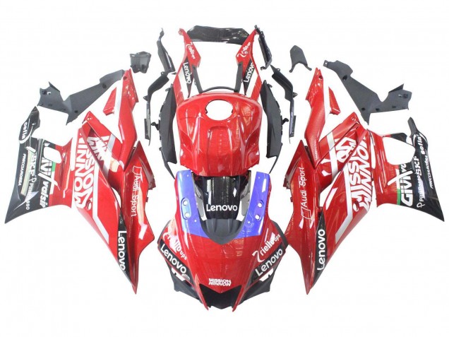 Carenados Moto Yamaha YZF R3/R25 2019-2021 - Rojo Púrpura Negro Valsir Lenovo Baratos
