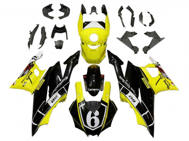 Carenados Moto Yamaha YZF R3/R25 2019-2021 - Amarillo Blanco Negro Brillante Lenovo 6 Baratos