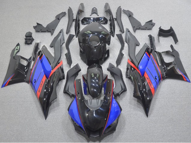 Carenados Moto Yamaha YZF R3/R25 2022-2024 - Negro Brillante Azul Rojo Baratos