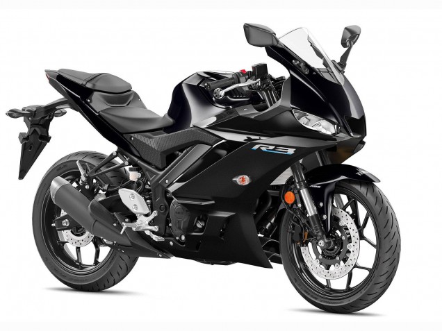 Carenado Moto Yamaha YZF R3/R25 2022-2024 - Negro Brillante Baratos