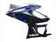 Carenados Moto Yamaha YZF R3/R25 2022-2024 - Marble Negro Plata Azul Falsificado FibraCarbono Estilo Baratos