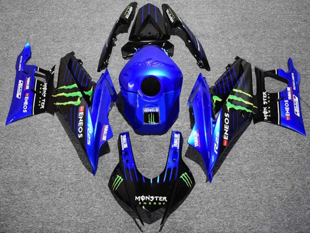 Carenados Moto Yamaha YZF R3/R25 2022-2024 - Azul Verde Negro Monstruo ENEOS Yamalube Baratos