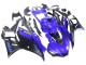 Carenado Moto Yamaha YZF R3/R25 2022-2024 - Azul Negro Mate Baratos