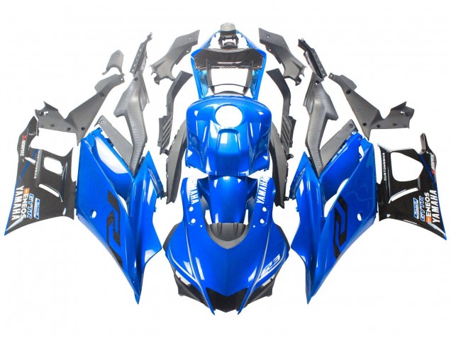 Carenados Moto Yamaha YZF R3/R25 2022-2024 - Azul Negro ENEOS Baratos