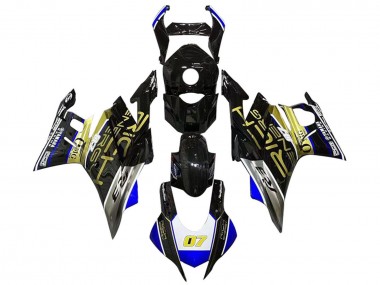 Carenados Moto Yamaha YZF R3/R25 2022-2024 - Blanco Azul Oro Negro Brillante Baratos