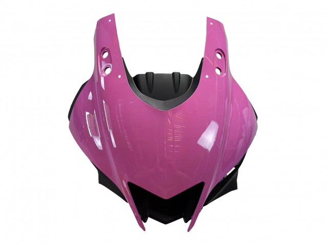 Carenados Moto Yamaha YZF R3/R25 2022-2024 - Rosa Negro Brillante Monstruo Baratos
