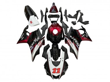 Carenados Moto Yamaha YZF R3/R25 2022-2024 - Rojo Plata Negro 11 Baratos
