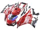 Carenados Moto Yamaha YZF R3/R25 2022-2024 - Rojo Azul Negro Lenovo Valsir Baratos