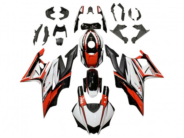 Kits Carenado Moto Yamaha YZF R3/R25 2022-2024 - Blanco Rojo Negro Baratos