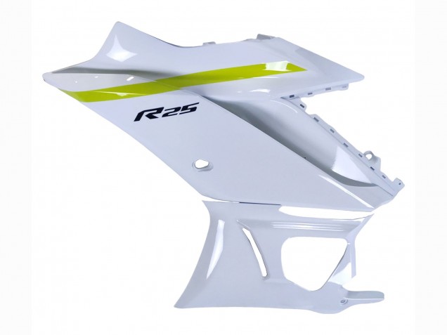 Carenados Moto Yamaha YZF R3/R25 2022-2024 - Blanco Amarillo Negro Baratos