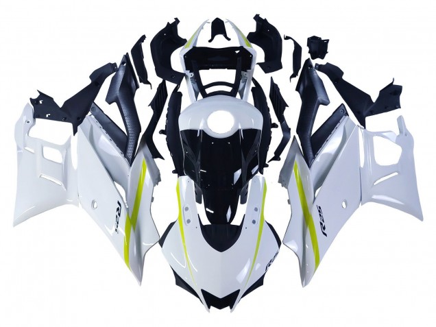 Carenados Moto Yamaha YZF R3/R25 2022-2024 - Blanco Amarillo Negro Baratos