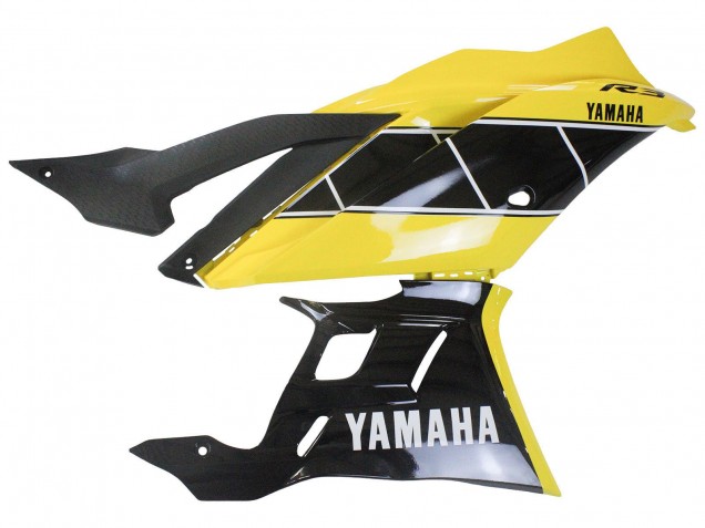 Carenado Moto Yamaha YZF R3/R25 2022-2024 - Amarillo Negro Baratos