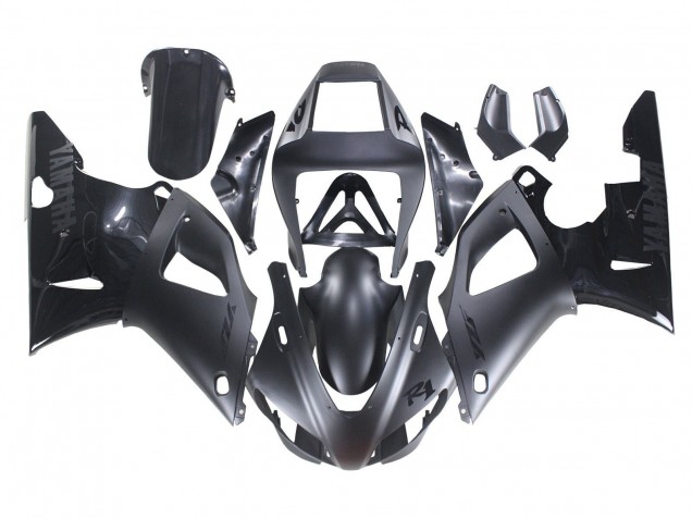 Carenados Moto Yamaha YZF 1000 R1 1998-1999 - Negro Mate Negro Brillante Baratos