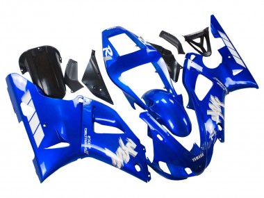 Carenados Moto Yamaha YZF 1000 R1 1998-1999 - Azul Blanco Baratos