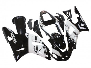 Carenados Moto Yamaha YZF 1000 R1 2000-2001 - Blanco Negro Baratos