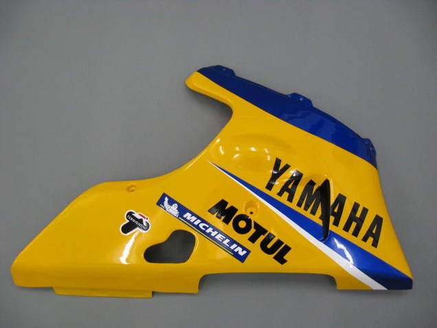 Carenados Moto Yamaha YZF 1000 R1 2000-2001 - Blanco Amarillo Azul Motul Camello Baratos
