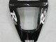 Carenados Moto Yamaha YZF 1000 R1 2000-2001 - Negro Brillante Blanco Calcomanía Baratos