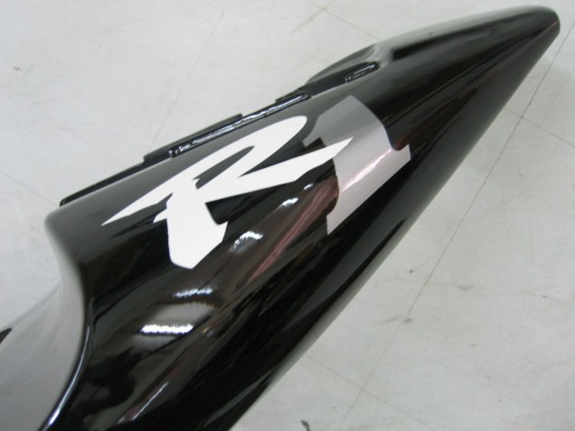 Carenados Moto Yamaha YZF 1000 R1 2000-2001 - Negro Brillante Blanco Calcomanía Baratos