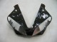 Carenados Moto Yamaha YZF 1000 R1 2000-2001 - Negro Brillante Blanco Calcomanía Baratos