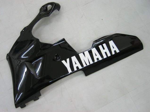 Carenados Moto Yamaha YZF 1000 R1 2000-2001 - Negro Brillante Blanco Calcomanía Baratos