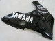 Carenados Moto Yamaha YZF 1000 R1 2000-2001 - Negro Brillante Blanco Calcomanía Baratos