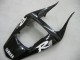 Carenados Moto Yamaha YZF 1000 R1 2000-2001 - Negro Brillante Blanco Calcomanía Baratos