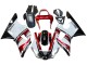 Carenado Moto Yamaha YZF 1000 R1 2000-2001 - Rojo Blanco Negro Brillante Baratos