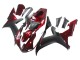 Kits Carenado Moto Yamaha YZF 1000 R1 2002-2003 - Rojo Negro Mate Baratos